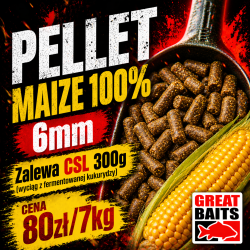PELLET MAIZE - 6mm + CSL - wiartdro 7kg